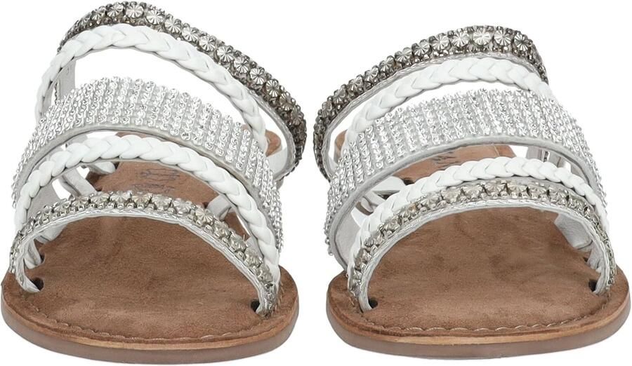Lazamani Dames Slippers Leer 75.879 White - Foto 4