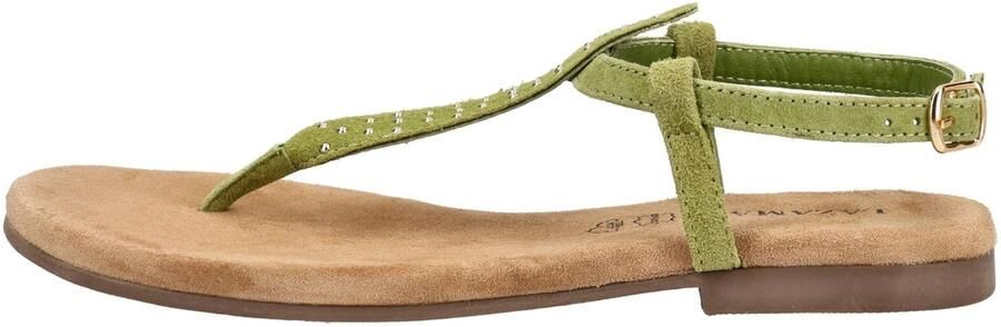 LAZAMANI Teenslipper beige bruin groen - Foto 6