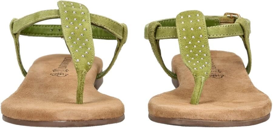 LAZAMANI Teenslipper beige bruin groen - Foto 3