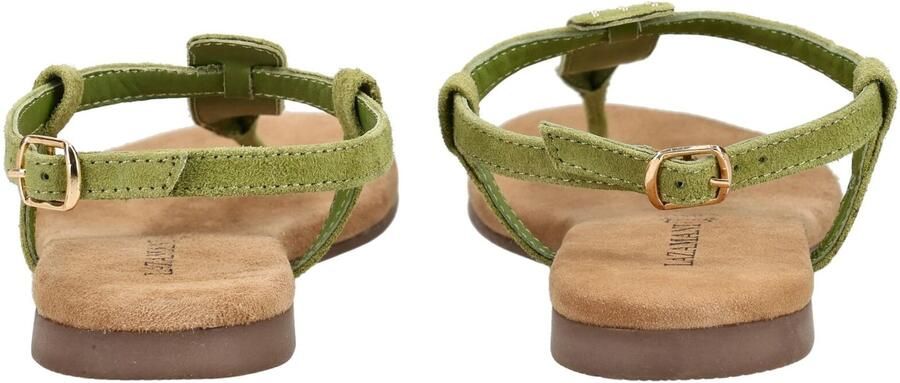 LAZAMANI Teenslipper beige bruin groen - Foto 4