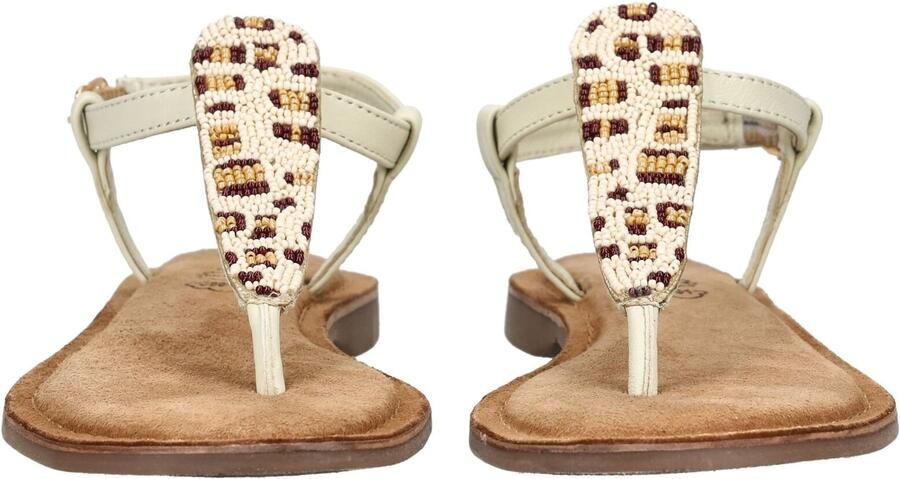 LAZAMANI Teenslipper beige bruin wit - Foto 4