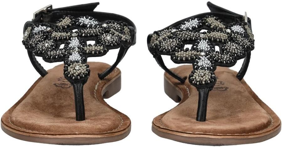 LAZAMANI Teenslipper grijs zwart - Foto 4