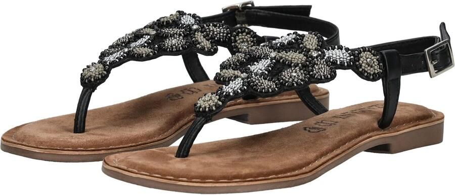 LAZAMANI Teenslipper grijs zwart - Foto 5