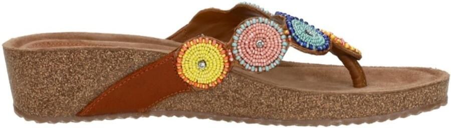 LAZAMANI Huisschoenen 'Teenslippers' gemengde kleuren