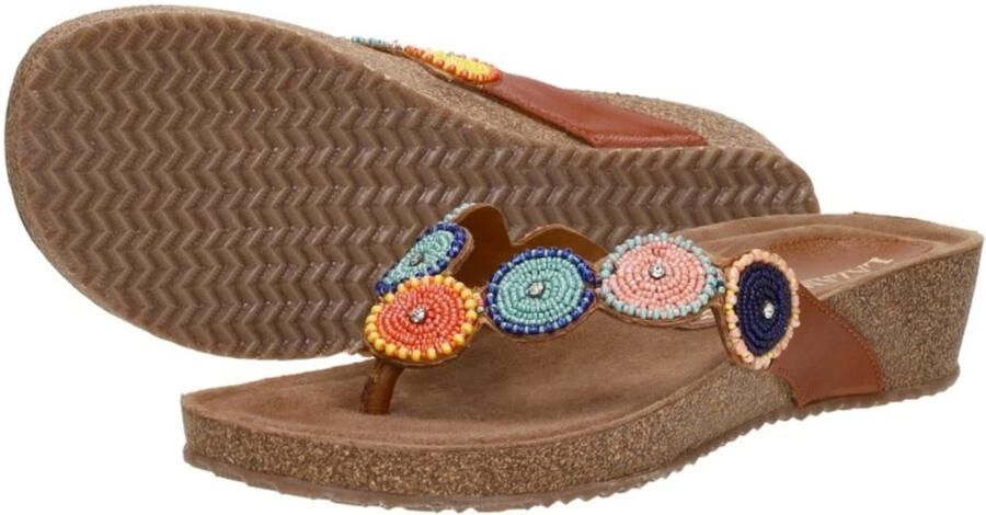 LAZAMANI Huisschoenen 'Teenslippers' gemengde kleuren - Foto 6