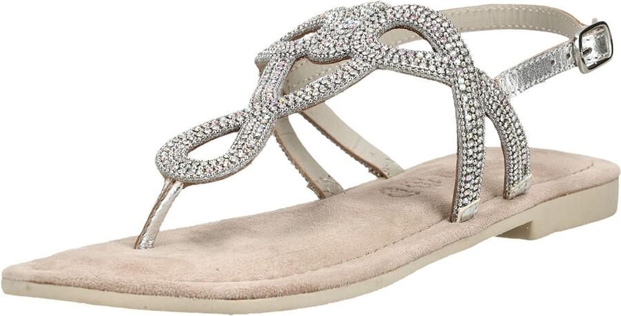 LAZAMANI Teenslipper zilver