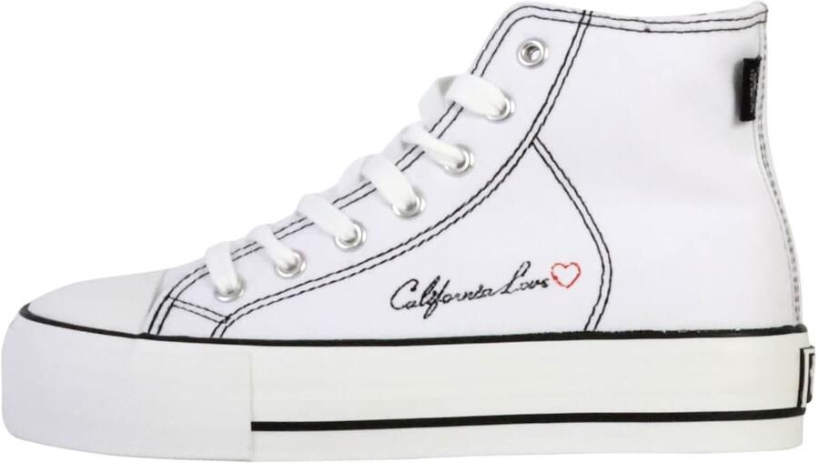 Le temps des cerises Dream hoge sneakers met veters - Foto 6