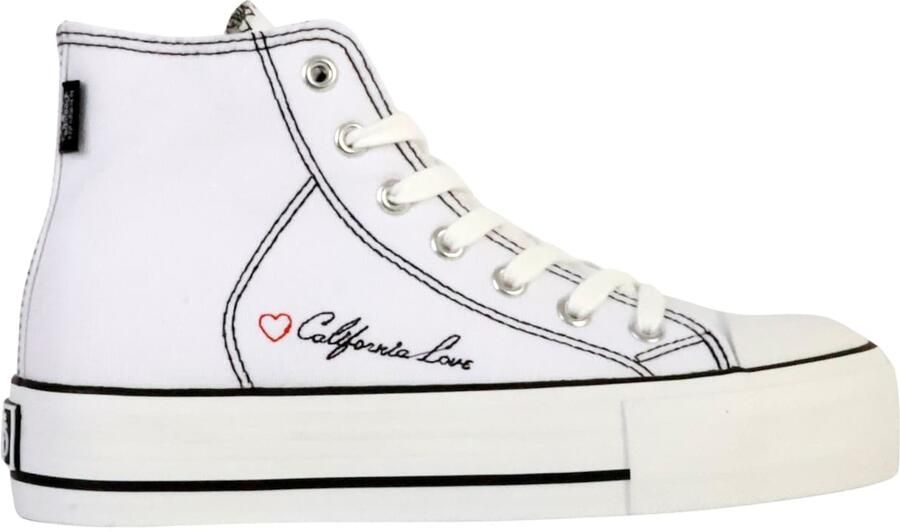 Le temps des cerises Dream hoge sneakers met veters