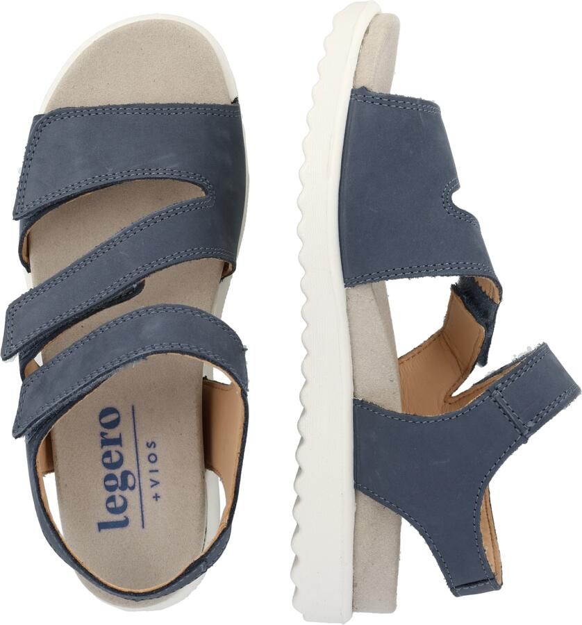 Dames Sandalen met Comfort Breedte G en Klittenband - Foto 4