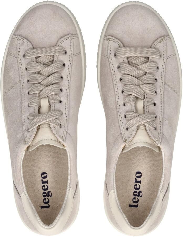 Legero Sneakers laag grijs taupe - Foto 3