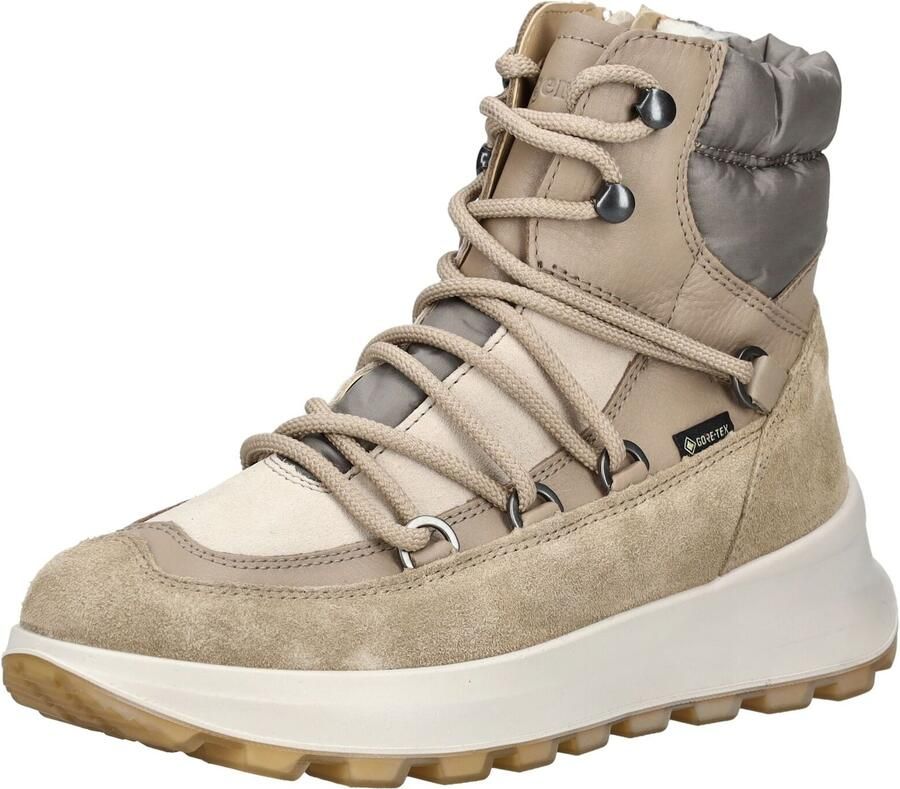 Legero Snowboots beige chamois donkerbeige donkergrijs