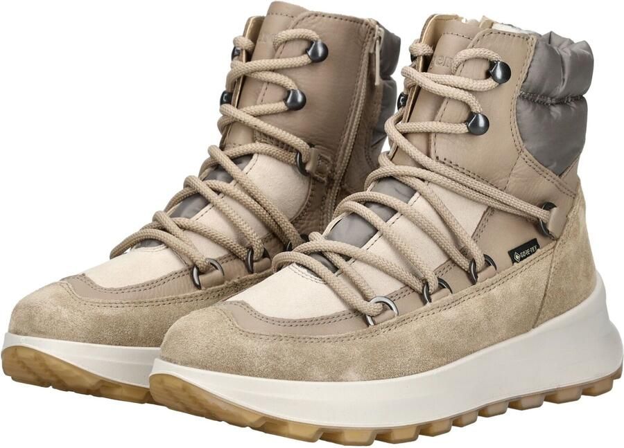 Legero Snowboots beige chamois donkerbeige donkergrijs - Foto 5
