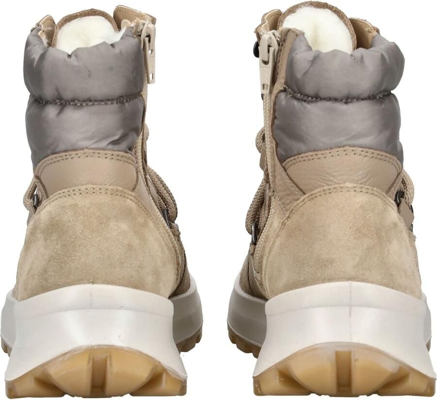 Legero Snowboots beige chamois donkerbeige donkergrijs - Foto 2