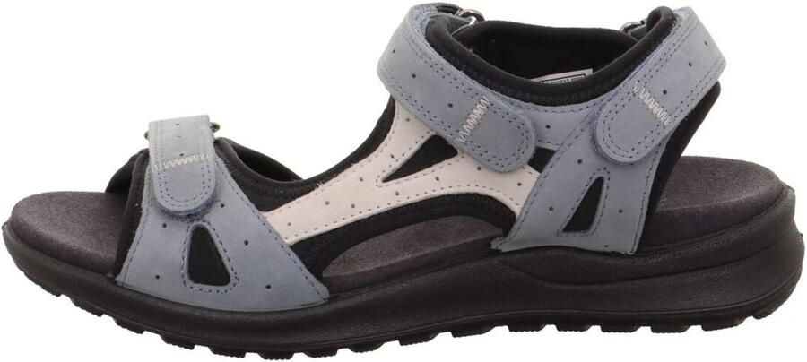 Legero Wandelsandalen 'Trekkingsandale Damen 0-600732-8600 Velourleder in blau' blauw