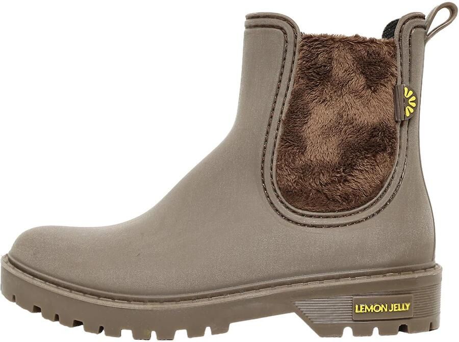 LEMON JELLY Chelsea boots 'ELI WOODLAND' kaki