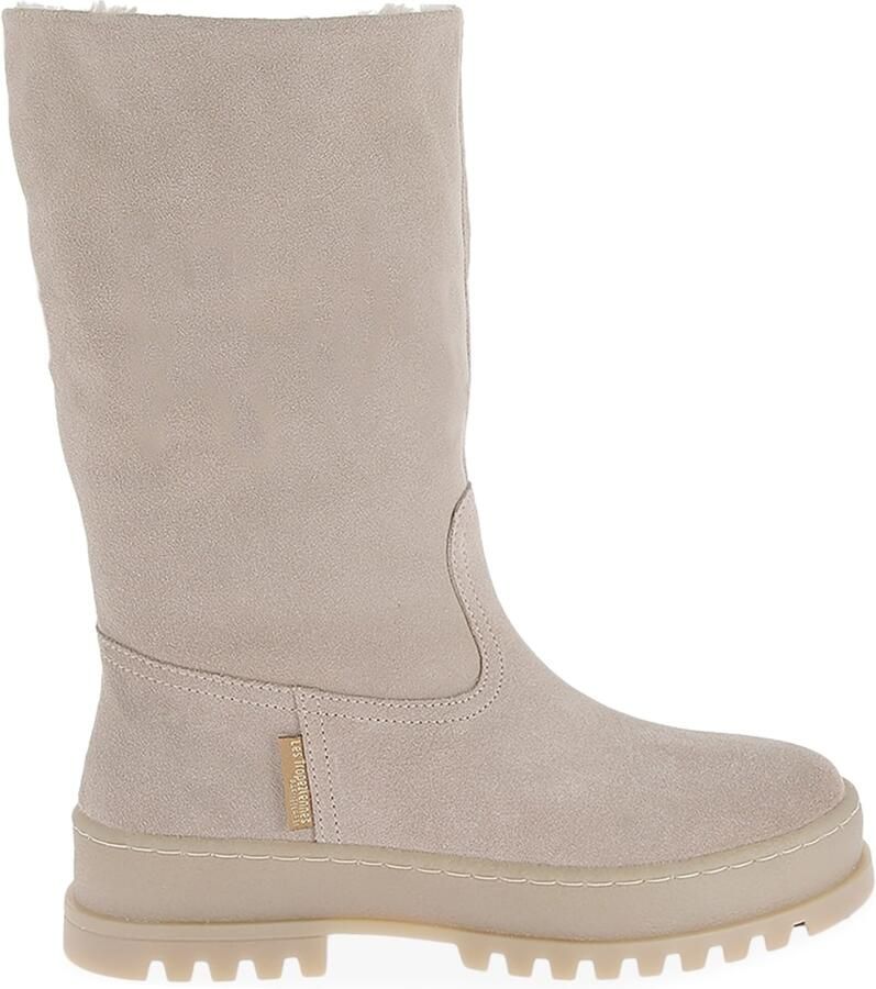 Les Tropéziennes Enkellaarsje 'Lederstiefeletten von M.belarbi Velvet' sand