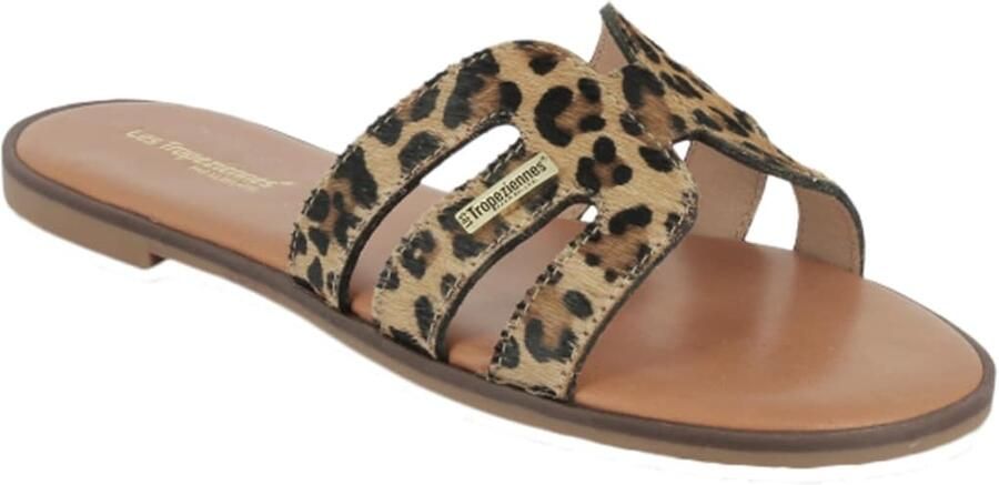 Les Tropéziennes Sandaal 'Hamigapo-Ledersandalen' bruin - Foto 6