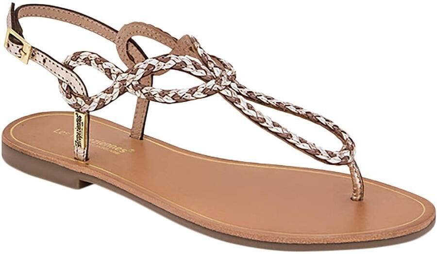 Les Tropéziennes Sandaal 'Ledersandalen Les Homela' cappuccino - Foto 3