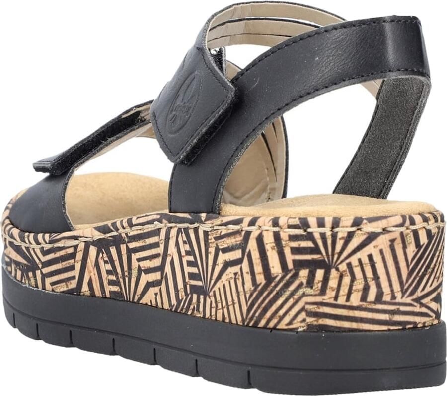 Rieker Plateausandaaltjes Zomerschoen vakantieschoen sandalette met decoratief sieraandeel - Foto 10
