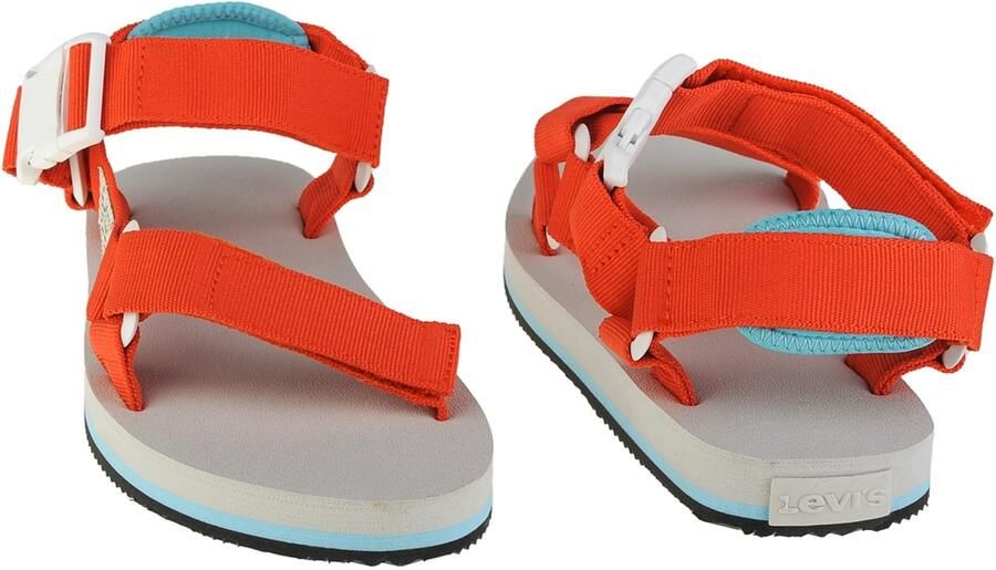 Levi´s Footwear Levi's Tahoe Refresh Sandal 234206-989-78 Vrouwen Oranje Sandalen - Foto 5