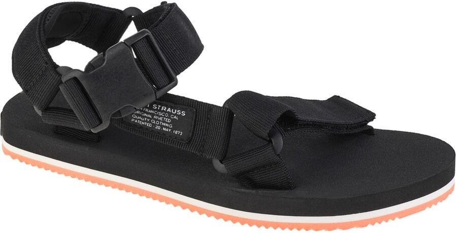 Levi's Tahoe Refresh Sandal 234206-989-59 Vrouwen Zwart Sandalen