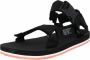 Levi's Tahoe Refresh Sandal 234206-989-59 Vrouwen Zwart Sandalen - Thumbnail 2