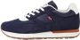 Levi's Bannister 235235-671-17 Mannen Marineblauw Sneakers - Thumbnail 2