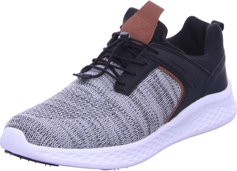 LICO Sneakers laag 'Amaru' marine grijs