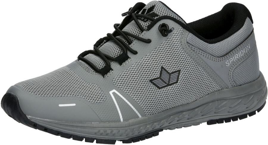 LICO Sneakers laag 'Basildon' grijs zwart