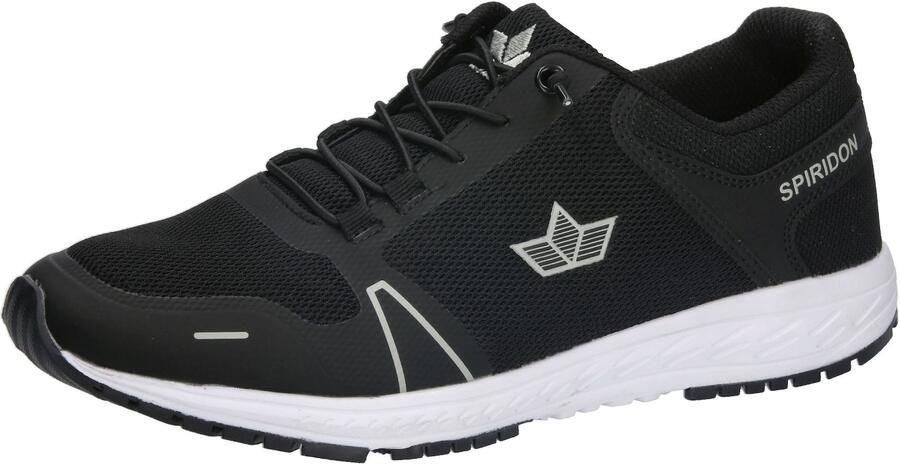LICO Sneakers laag 'Basildon' zwart wit