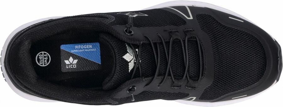 LICO Sneakers laag 'Basildon' zwart wit - Foto 6