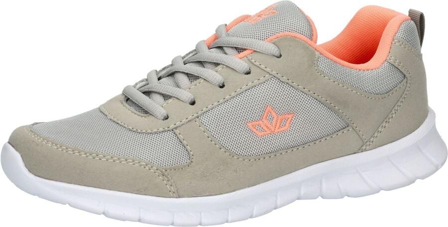 LICO Sneakers laag ' Blaine ' grijs oranje