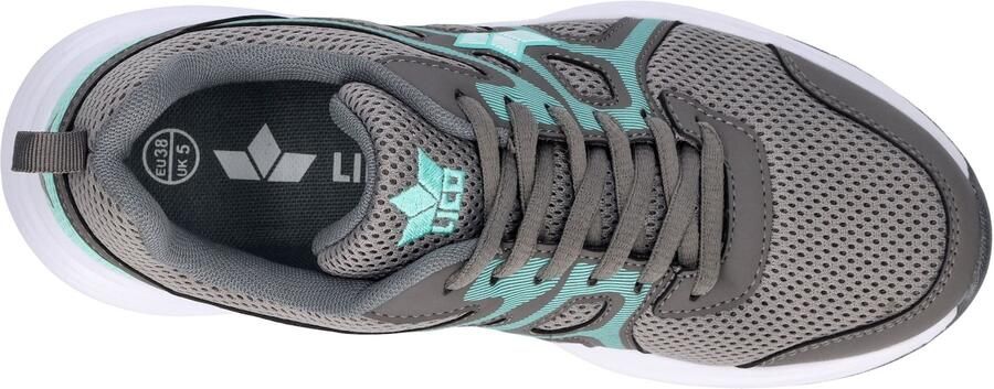 LICO Sneakers laag 'Bounce' aqua donkergrijs wit - Foto 6
