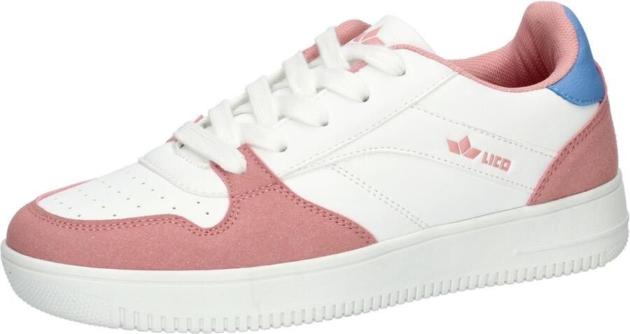 LICO Sneakers laag 'Chad' blauw oudroze wit