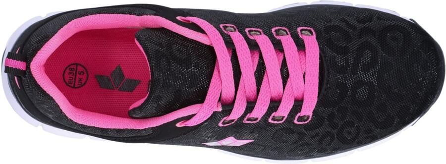 LICO Sneakers laag donkergrijs magenta zwart wit - Foto 4