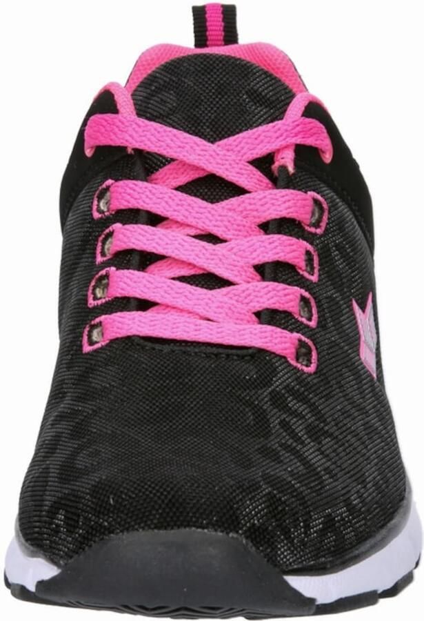 LICO Sneakers laag donkergrijs magenta zwart wit - Foto 3