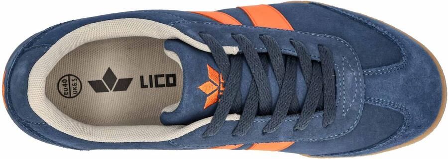 LICO Sneakers laag ' Easley ' blauw oranje - Foto 6