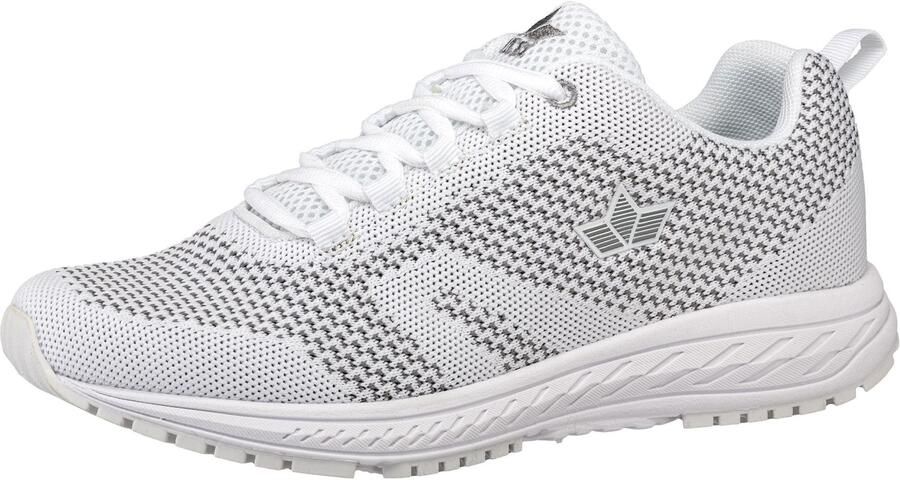 LICO Sneakers laag 'Galiot' zilvergrijs wit