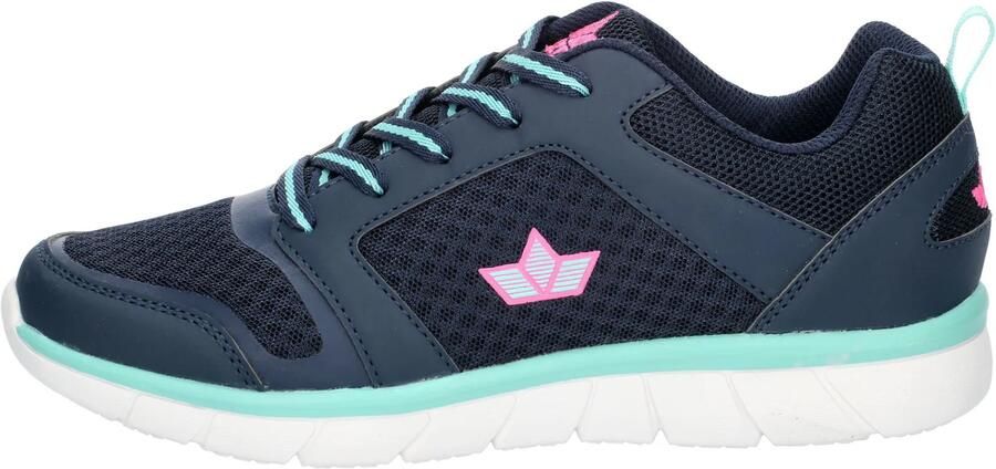 LICO Sneakers laag ' Matera ' blauw pink wit - Foto 4