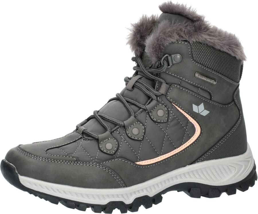 LICO Snowboots 'Chanoc' donkergrijs