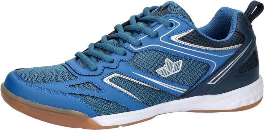 LICO Sportieve veterschoen ' Airsoft Indoor ' blauw navy petrol wit