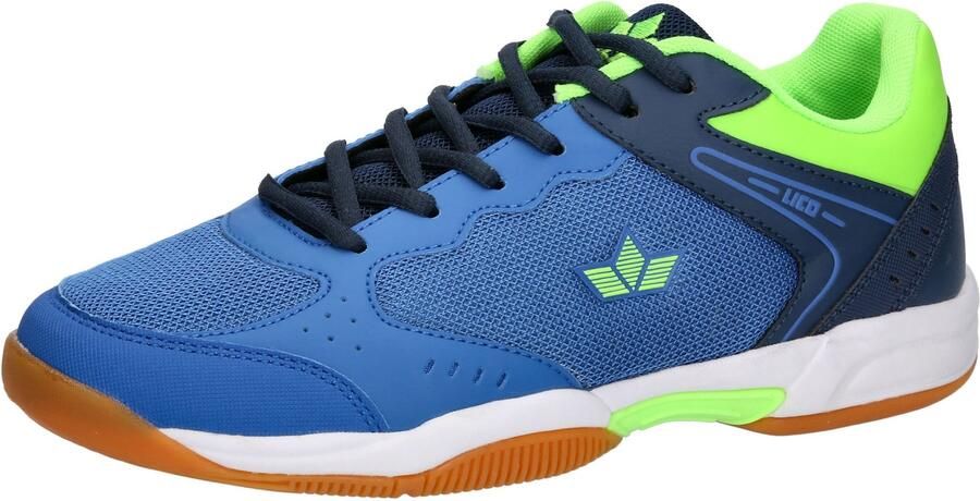 LICO Sportieve veterschoen blauw marine lichtgroen