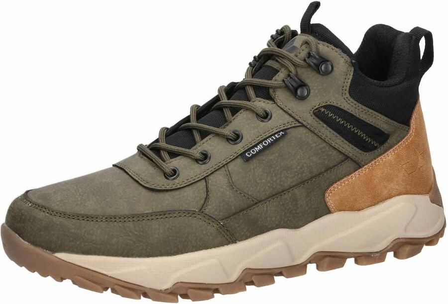 LICO Veterlaarzen ' Cromarty ' cognac groen