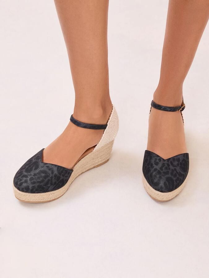 Lipsy Espadrilles beige zwart - Foto 4