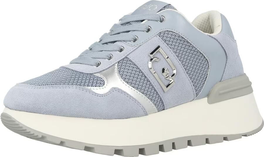 Liu Jo Sneakers laag 'Amazing' blauw denim zilver - Foto 3