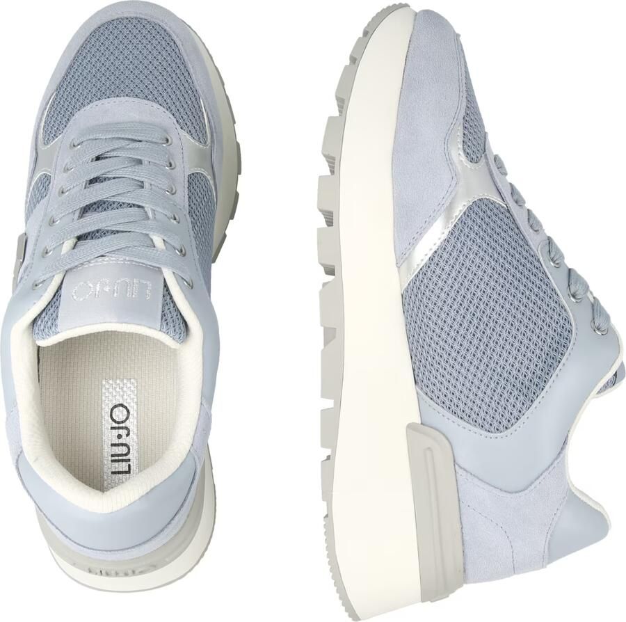 Liu Jo Sneakers laag 'Amazing' blauw denim zilver - Foto 4