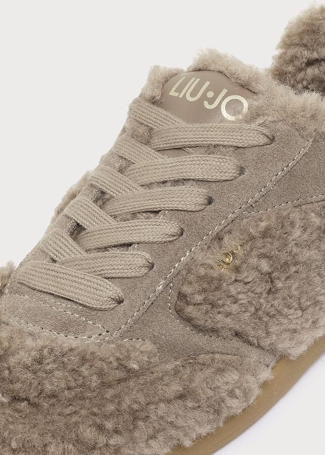 Liu Jo Sneakers laag 'CONNOR 01' donkerbeige - Foto 5