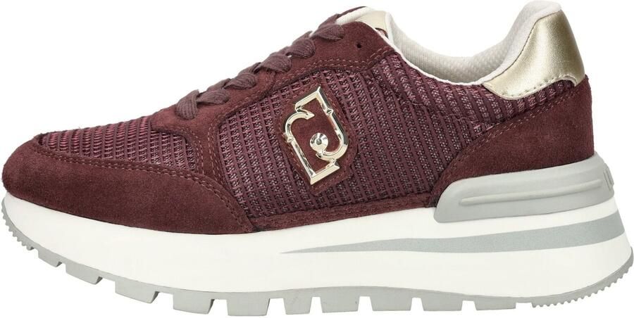 Liu Jo Amazing 25 leren sneakers bordeaux - Foto 11