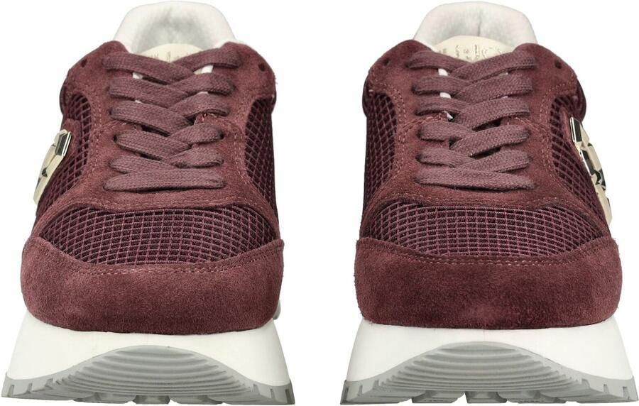 Liu Jo Amazing 25 leren sneakers bordeaux - Foto 8