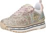 Liu Jo Glitter Multicolor Sneakers met Metallic Spoiler Gray Dames - Thumbnail 3